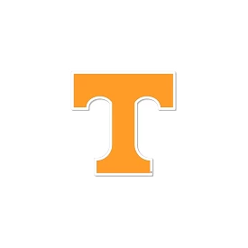 2 Inch Tennessee T Orange Decal