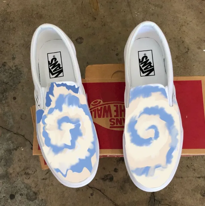 3 Pairs of Custom Vans Slip-Ons- Custom Order