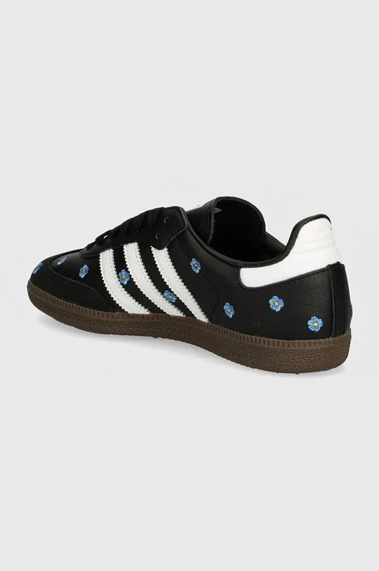 adidas Samba Light Blue Floral Core Black IF4397