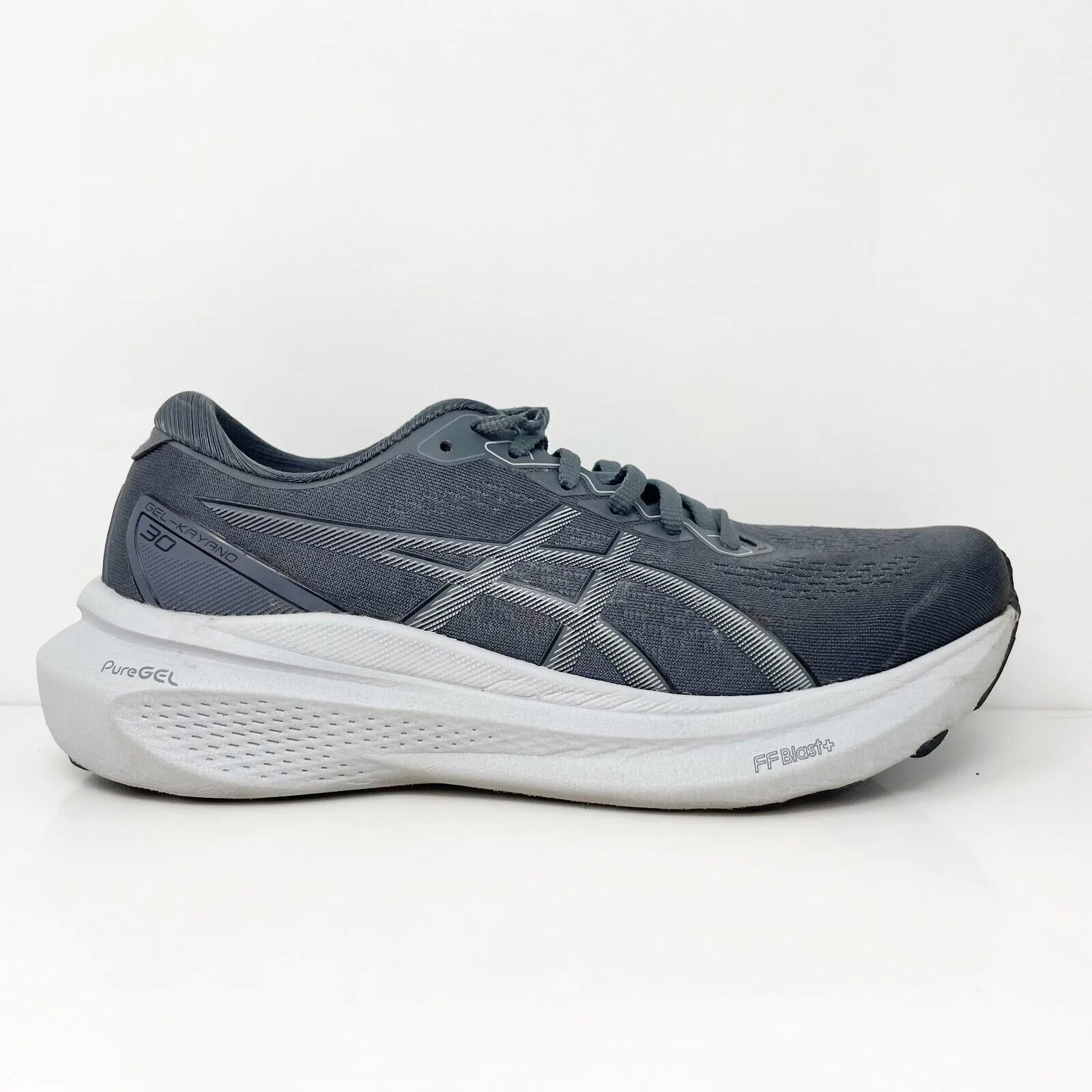 Asics Mens Gel Kayano 30 1011B548 Gray Running Shoes Sneakers Size 8.5