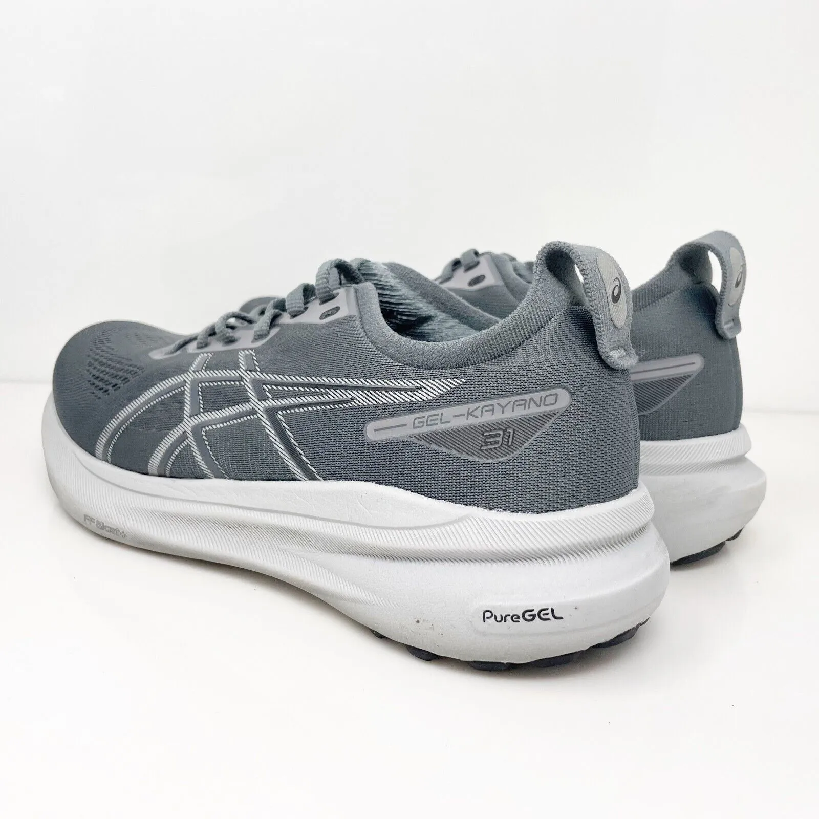 Asics Mens Gel Kayano 31 1011B869 Gray Running Shoes Sneakers Size 8 W