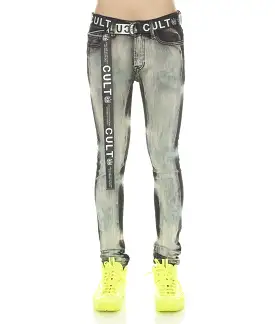 Belted Washed Denim (Glazed) /C5