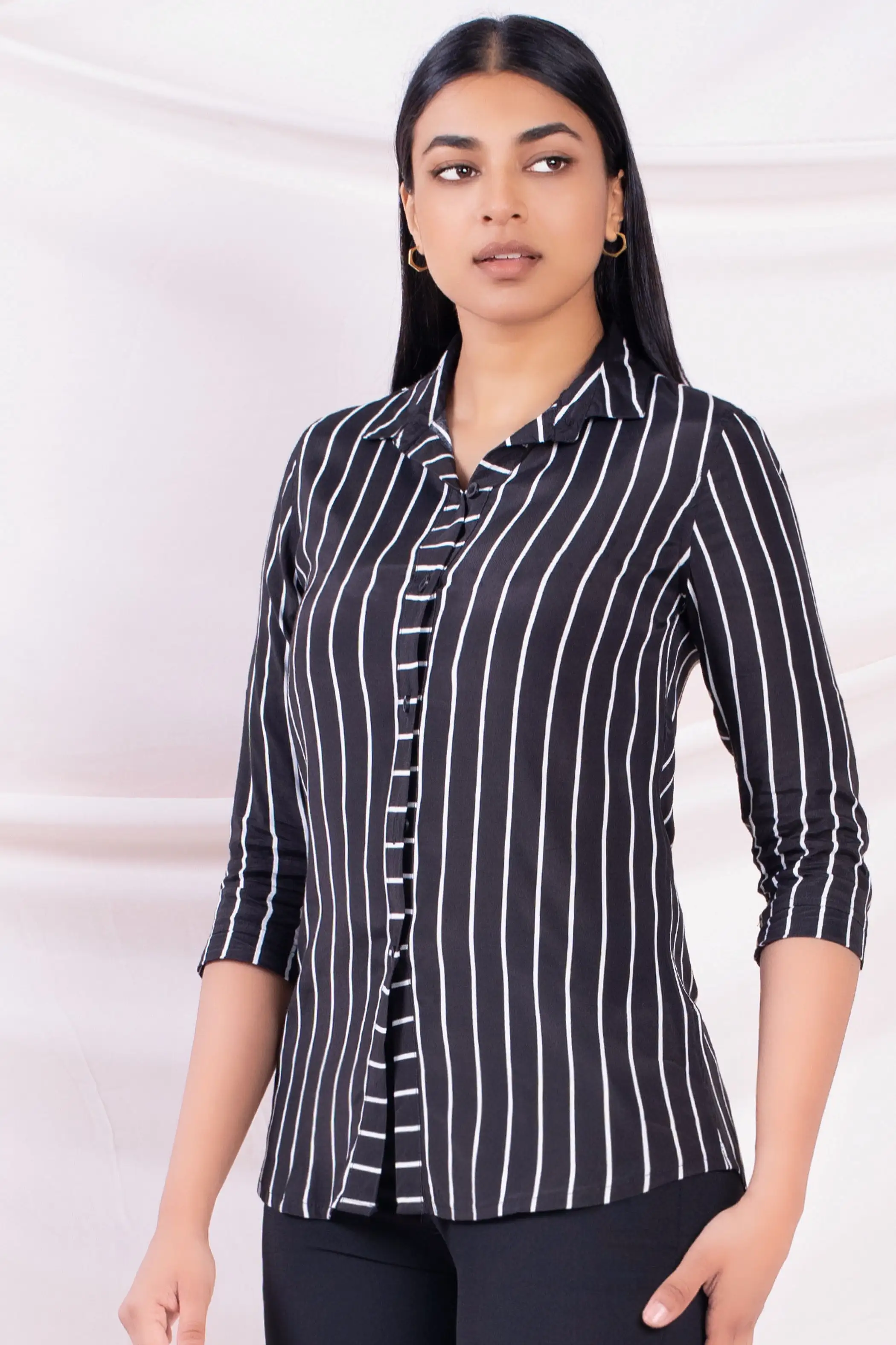 Black Stripe Shirt