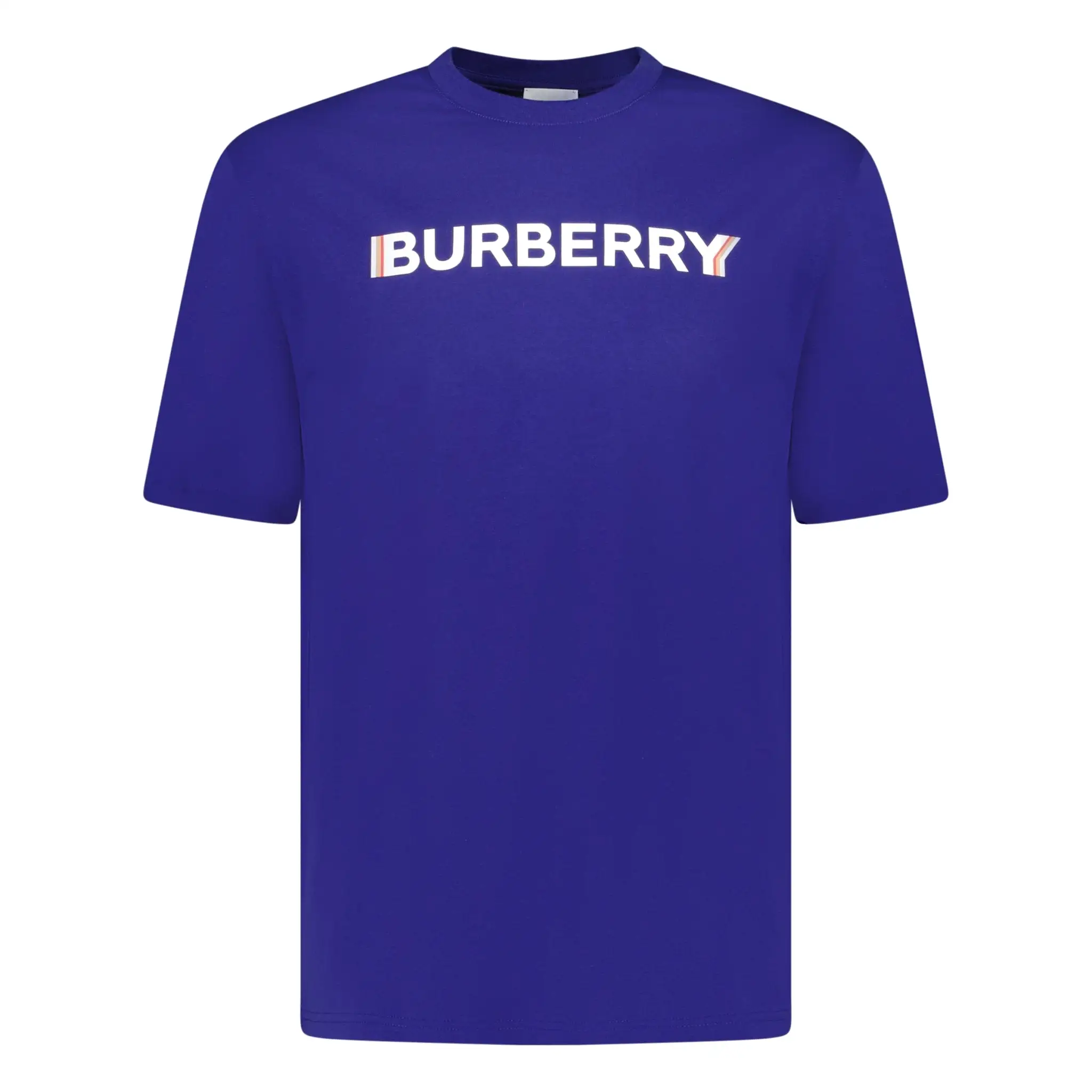 BURBERRY LOGO PRINT T-SHIRT BLUE