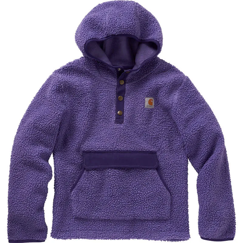 CA9898 - Carhart Kid's Long Sleeve Quarter Snap Sweatshirt