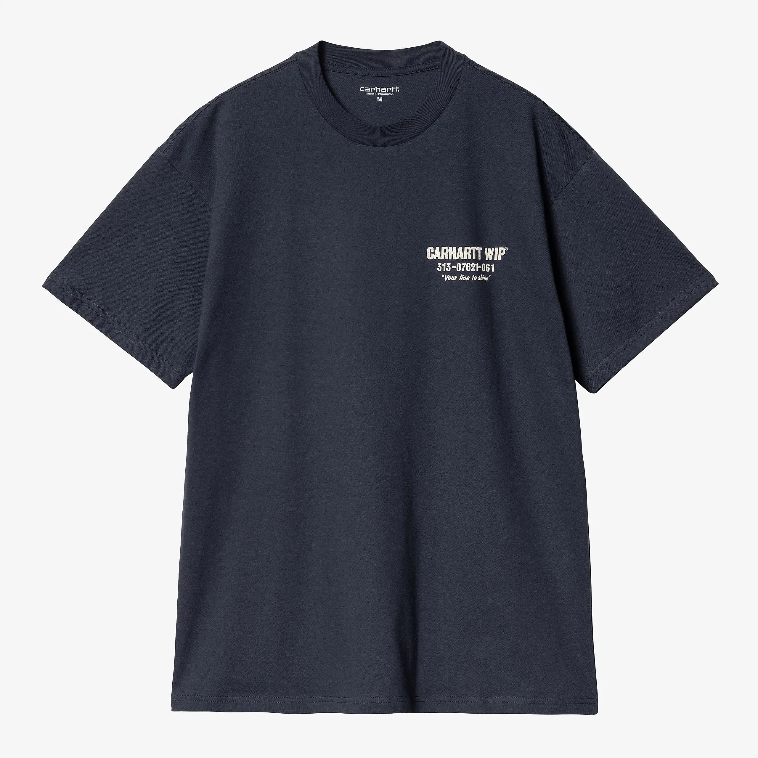 Carhartt WIP Less Troubles T-Shirt Blue/Wax