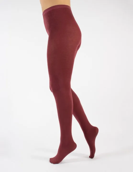 Cette Lima Cashmere Wool Tights Cardinal