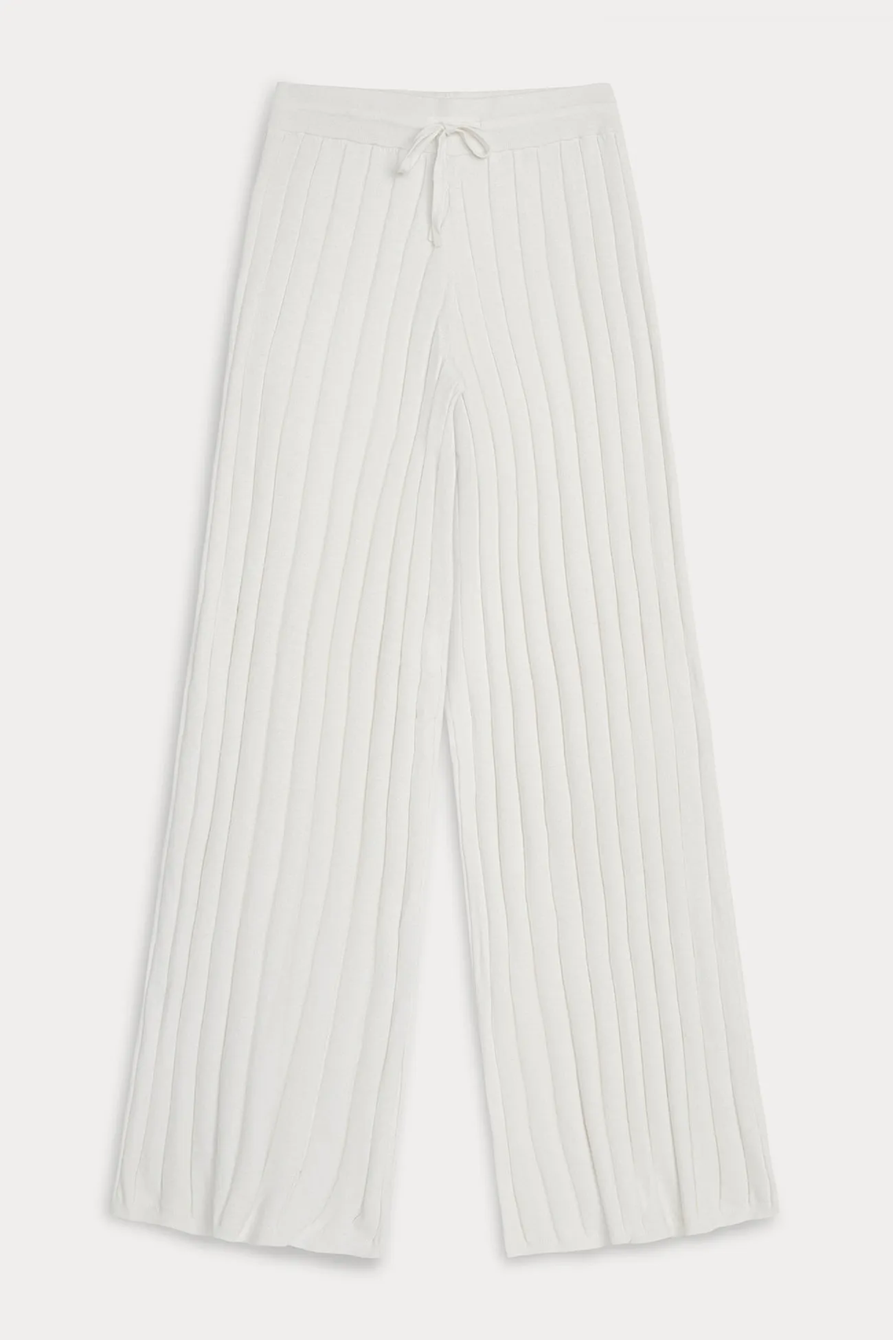 CHRISTIE RIBBED WIDE LEG PANT