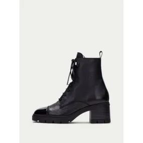 Chunky Heeled Ankle Boot - 243605