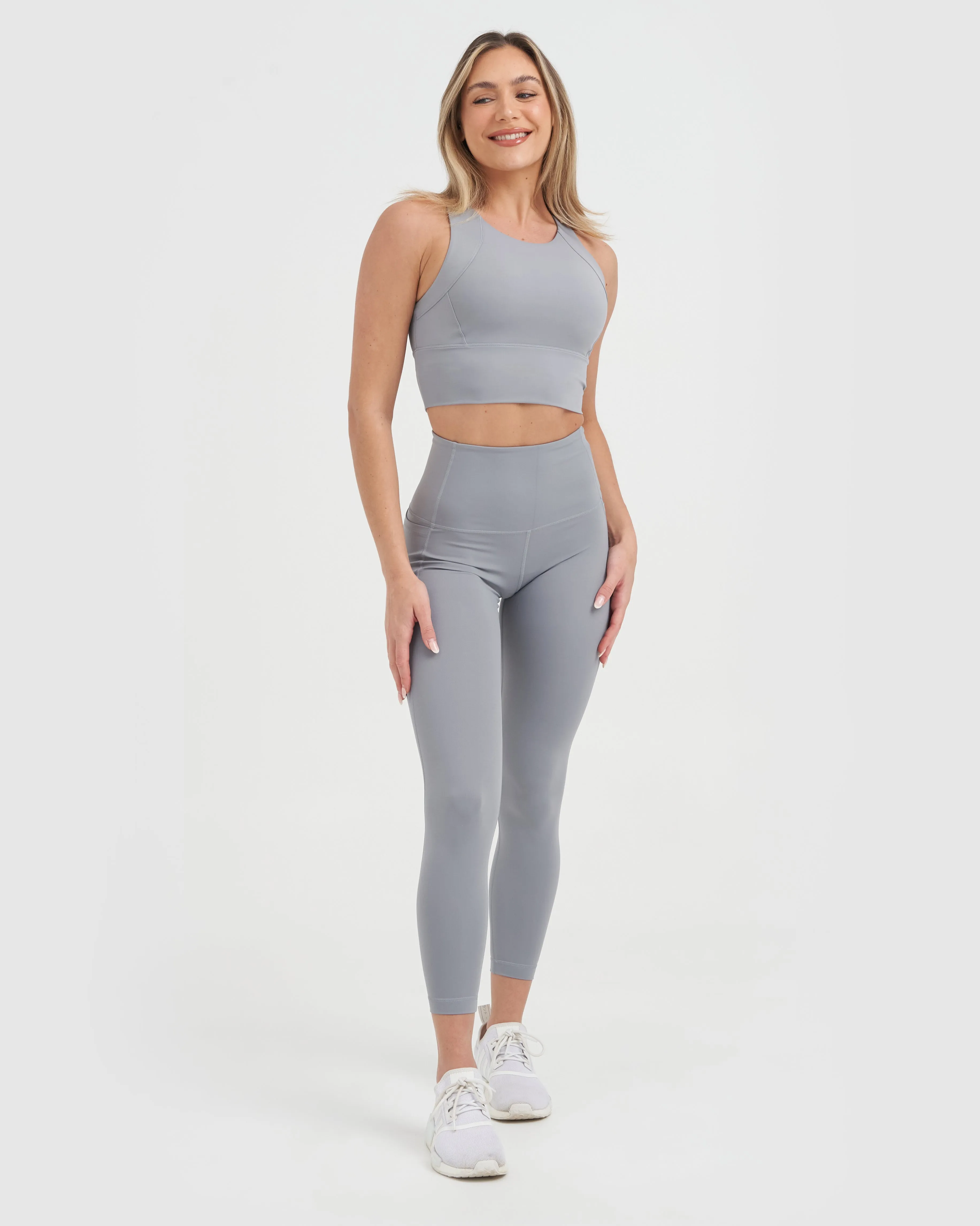 Core Trainer Britney Tights - Grey