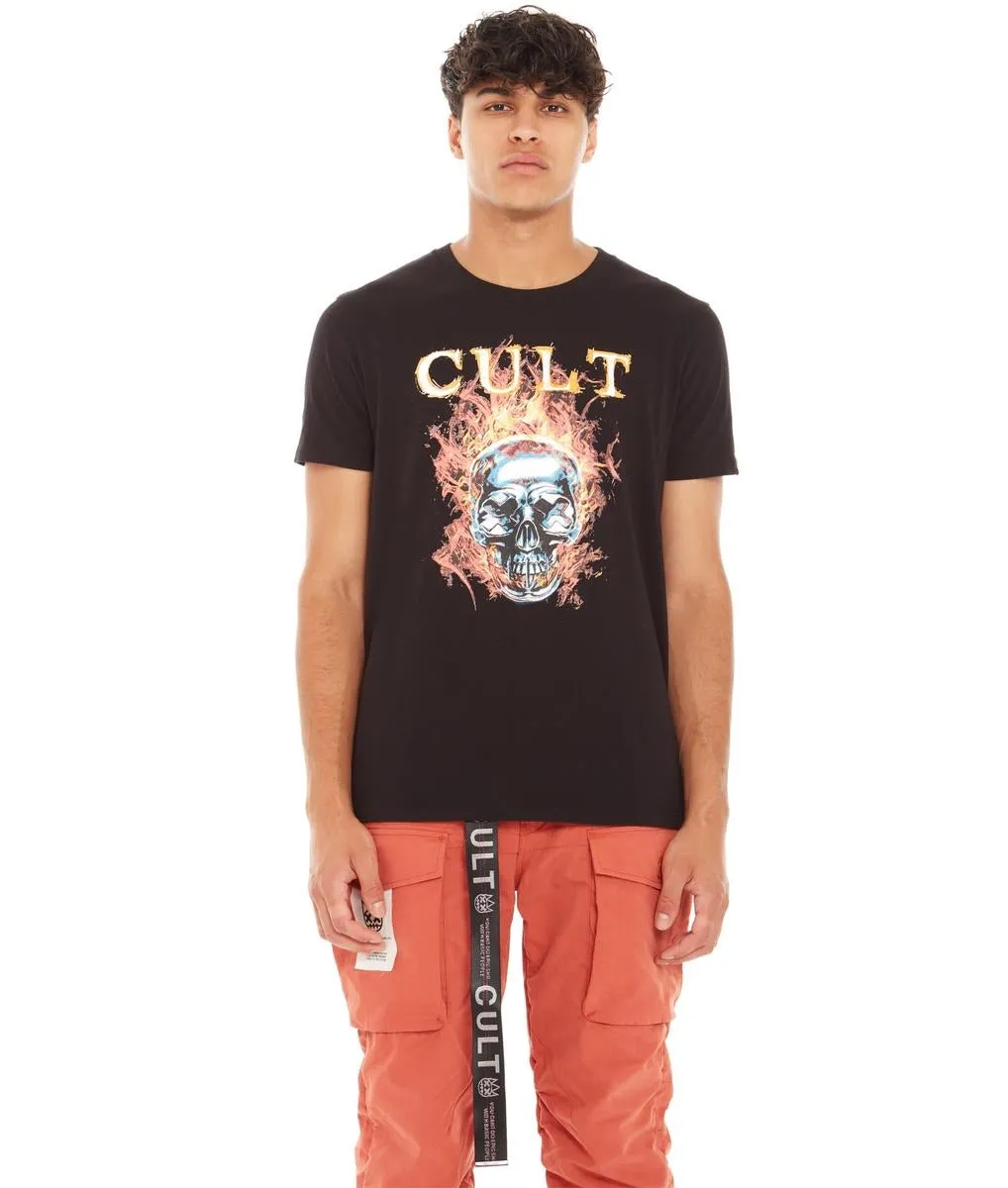 Cult Of Individuality Bridges Tee (Black/Rust)