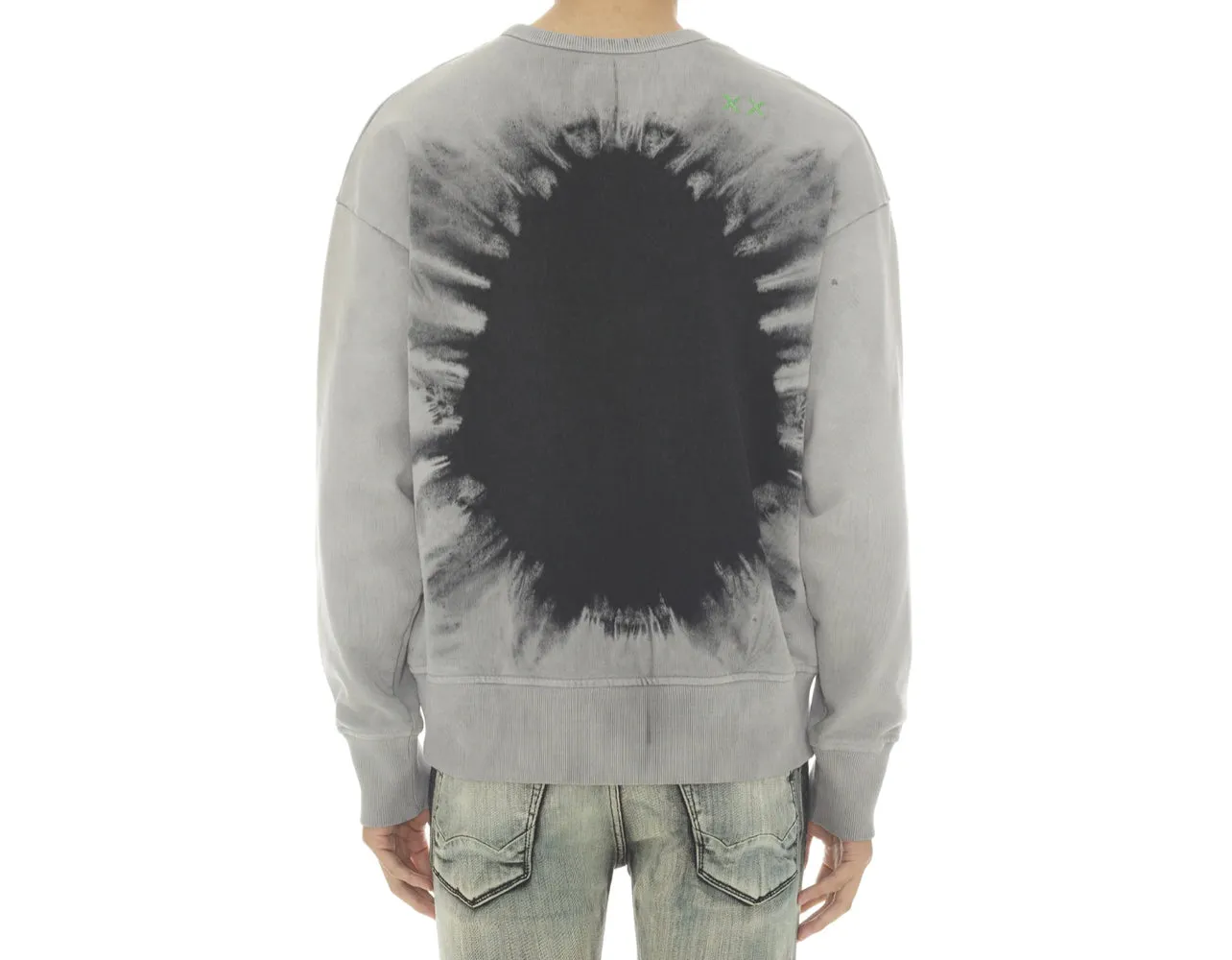 Cult of Individuality  CREW NECK FLEECE SWEATSHIRT Men’s - BURST