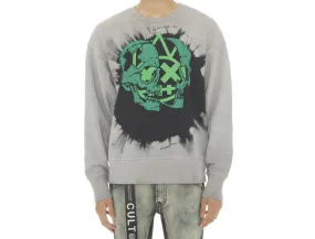 Cult of Individuality  CREW NECK FLEECE SWEATSHIRT Men’s - BURST