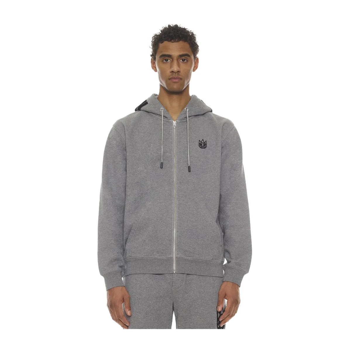 Cult Of Individuality Mens Hoodie 622BC-ZH16D Heather Grey