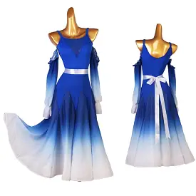 Degrade Delight Ballroom Dance Attire| MQ317