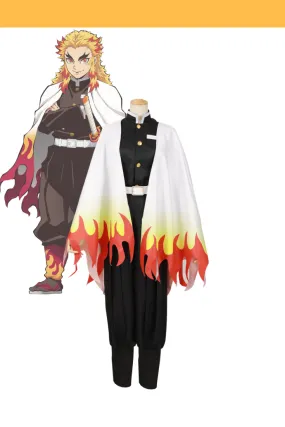 Demon Slayer Kyojuro Rengoku Flame Hashira Cosplay Costume