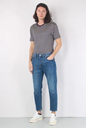 Denim Carrot Micro Rotture Jeans