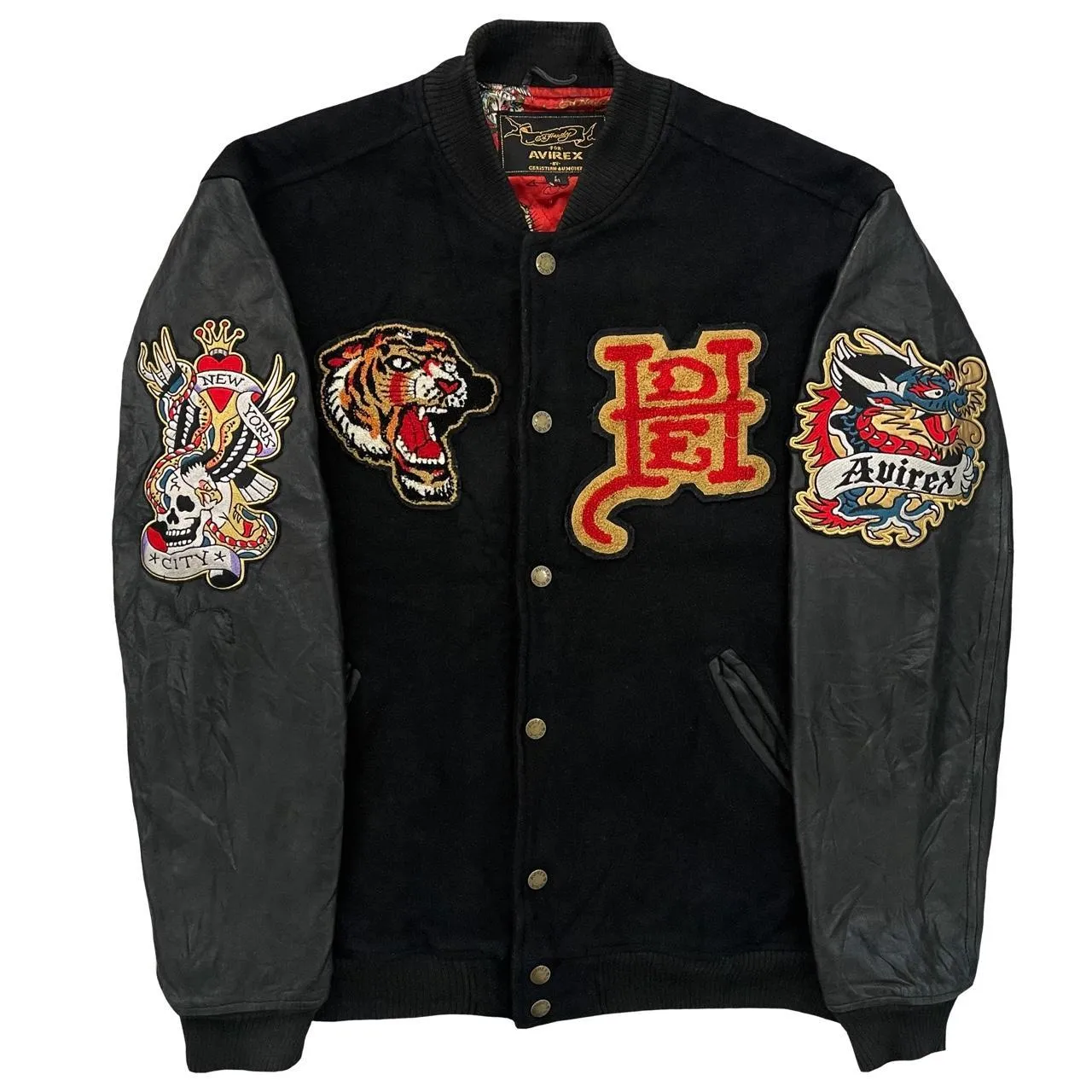 Ed Hardy x Avirex Varsity Jacket