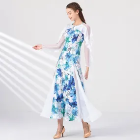 Ethereal Blooms Ballroom Dance Practice Dress | MY874