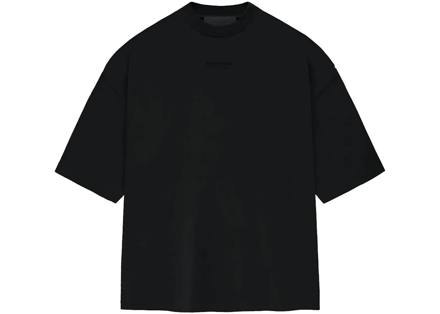 Fear of God Essentials Small Logo Tee Jet Black