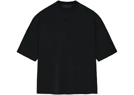 Fear of God Essentials Small Logo Tee Jet Black