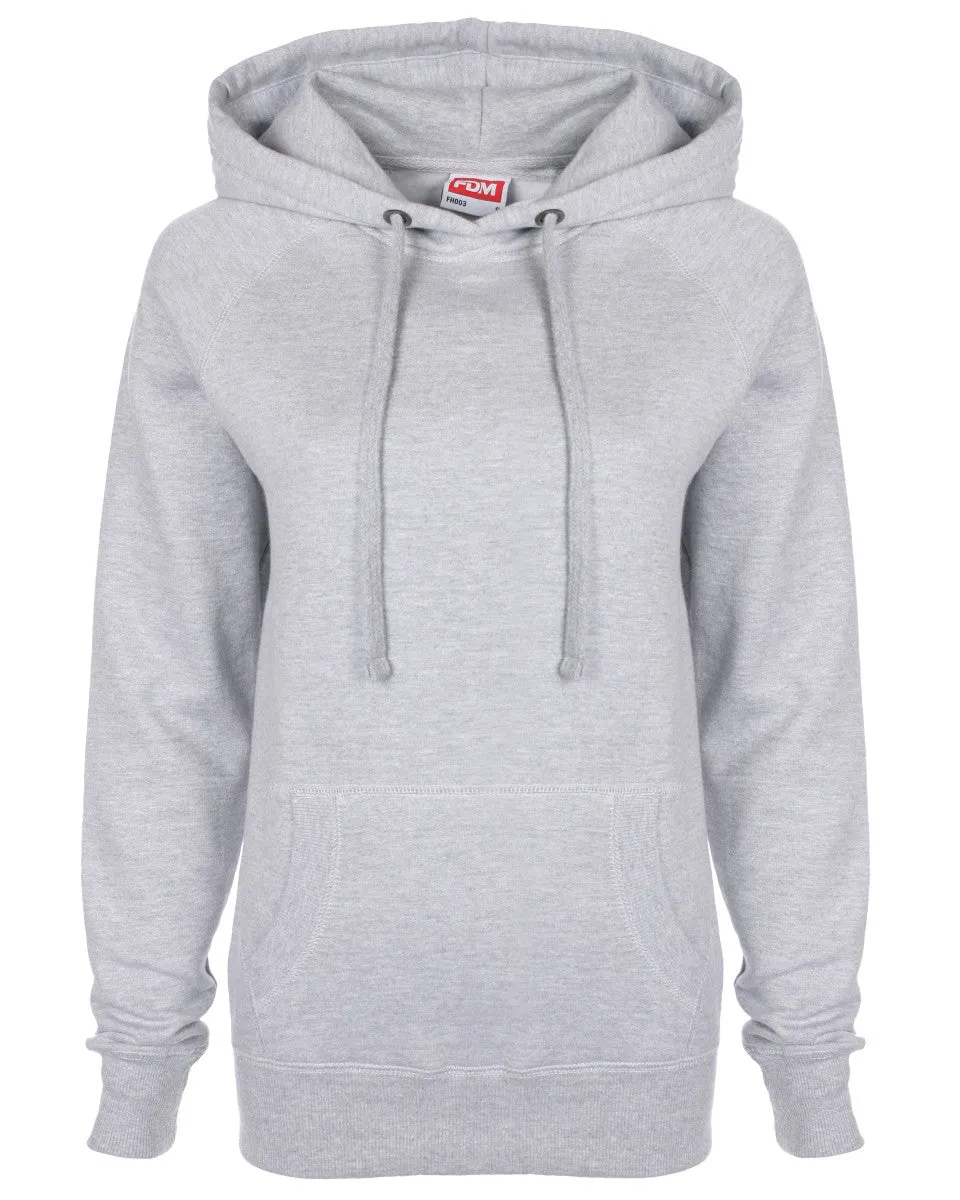 FH003 FDM 'Durham' Ladies' Raglan Hoodie