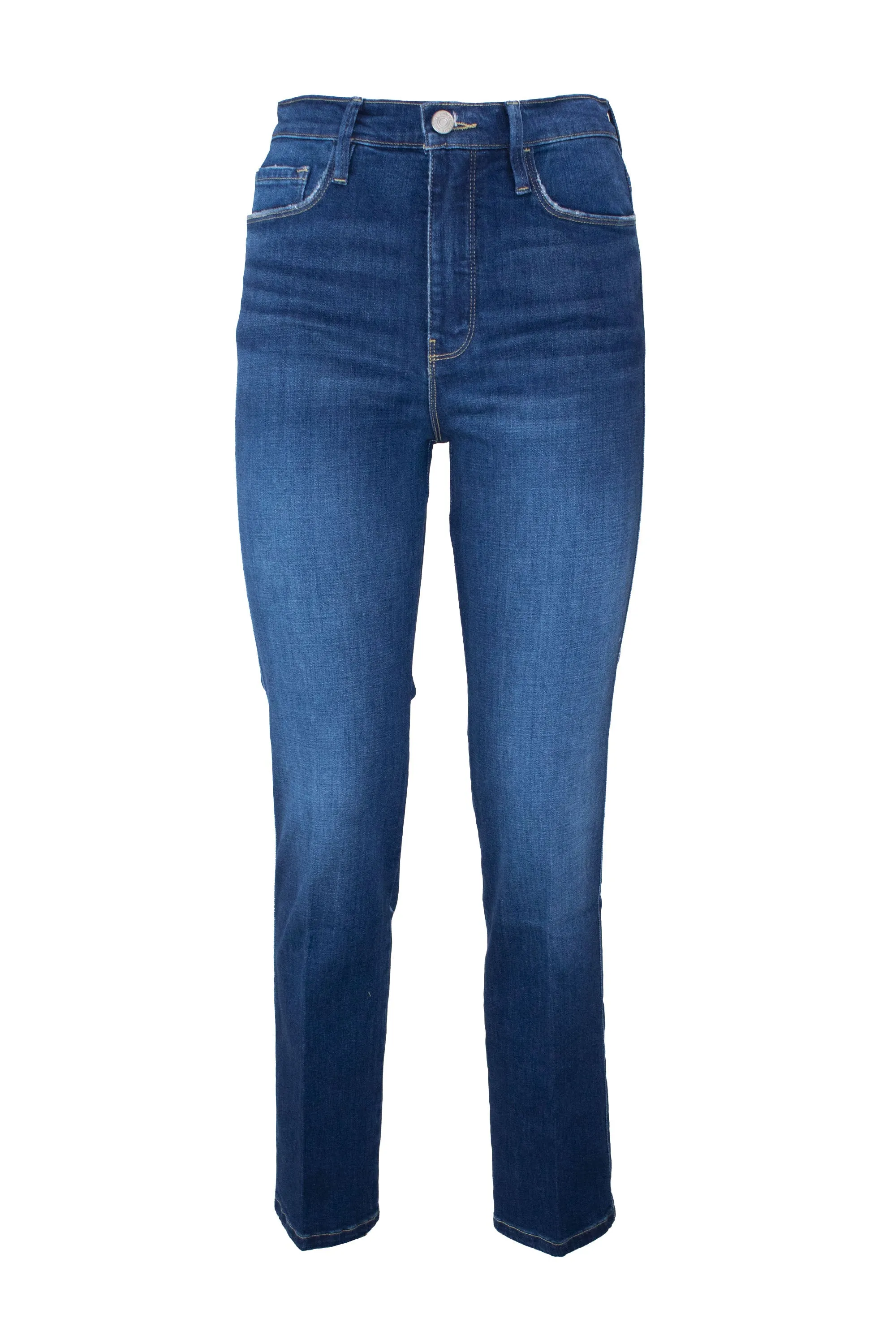 Frame Straight-Leg Denim Jeans