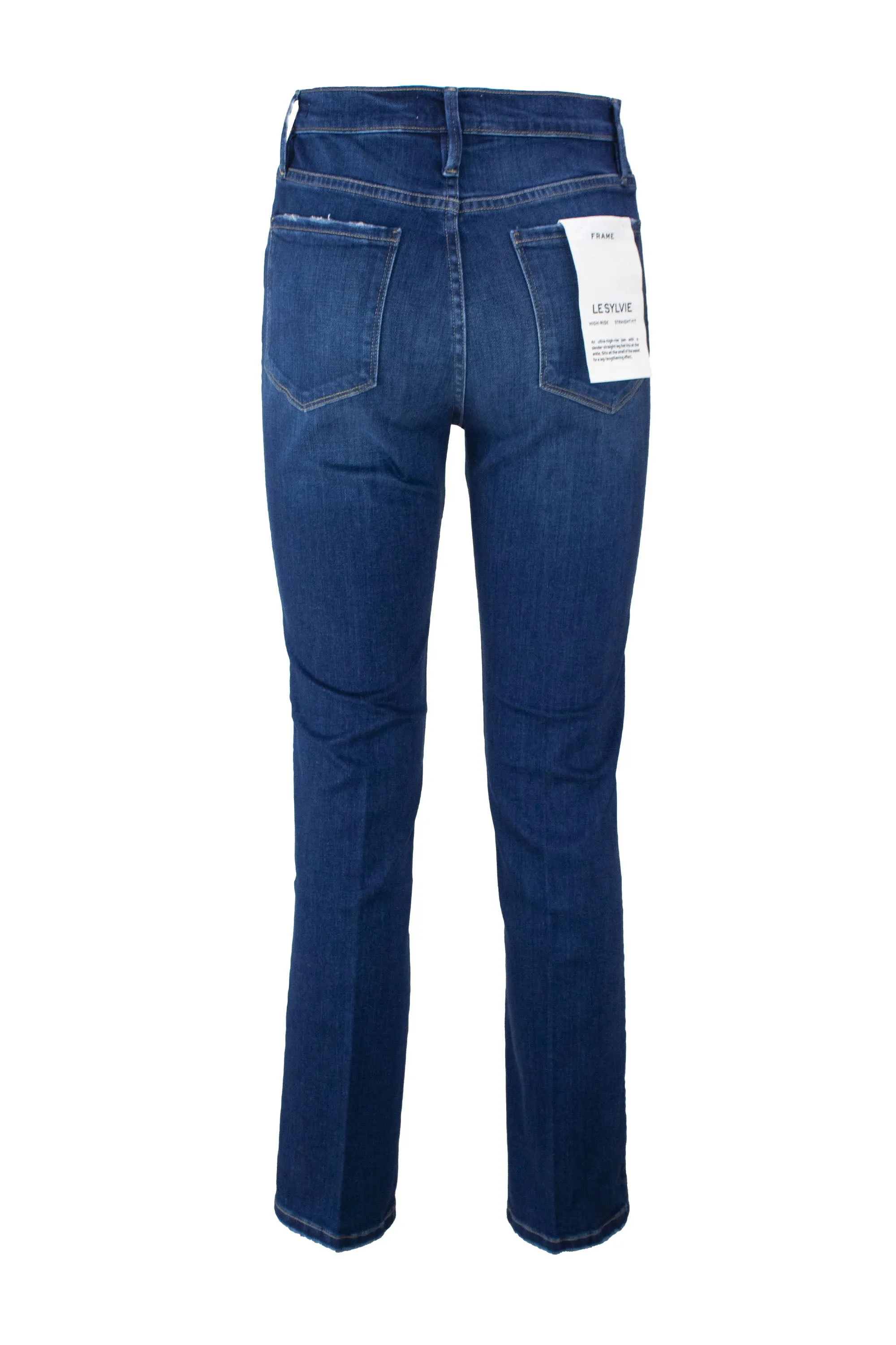 Frame Straight-Leg Denim Jeans