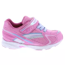 Glitz Kid's Glitter Athletic Trainer - Pink/Light Blue