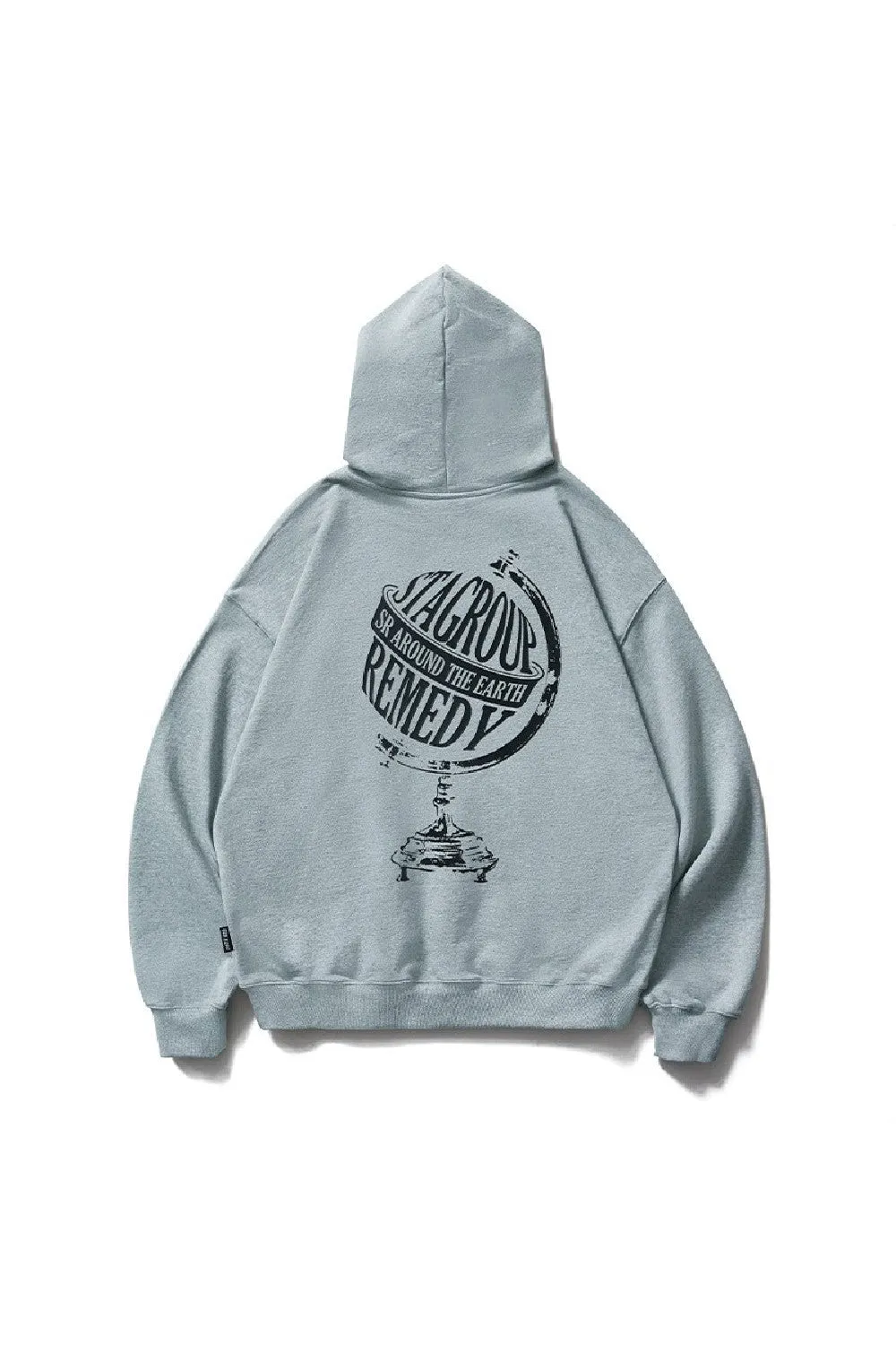 Globe Logo Print Hoodie