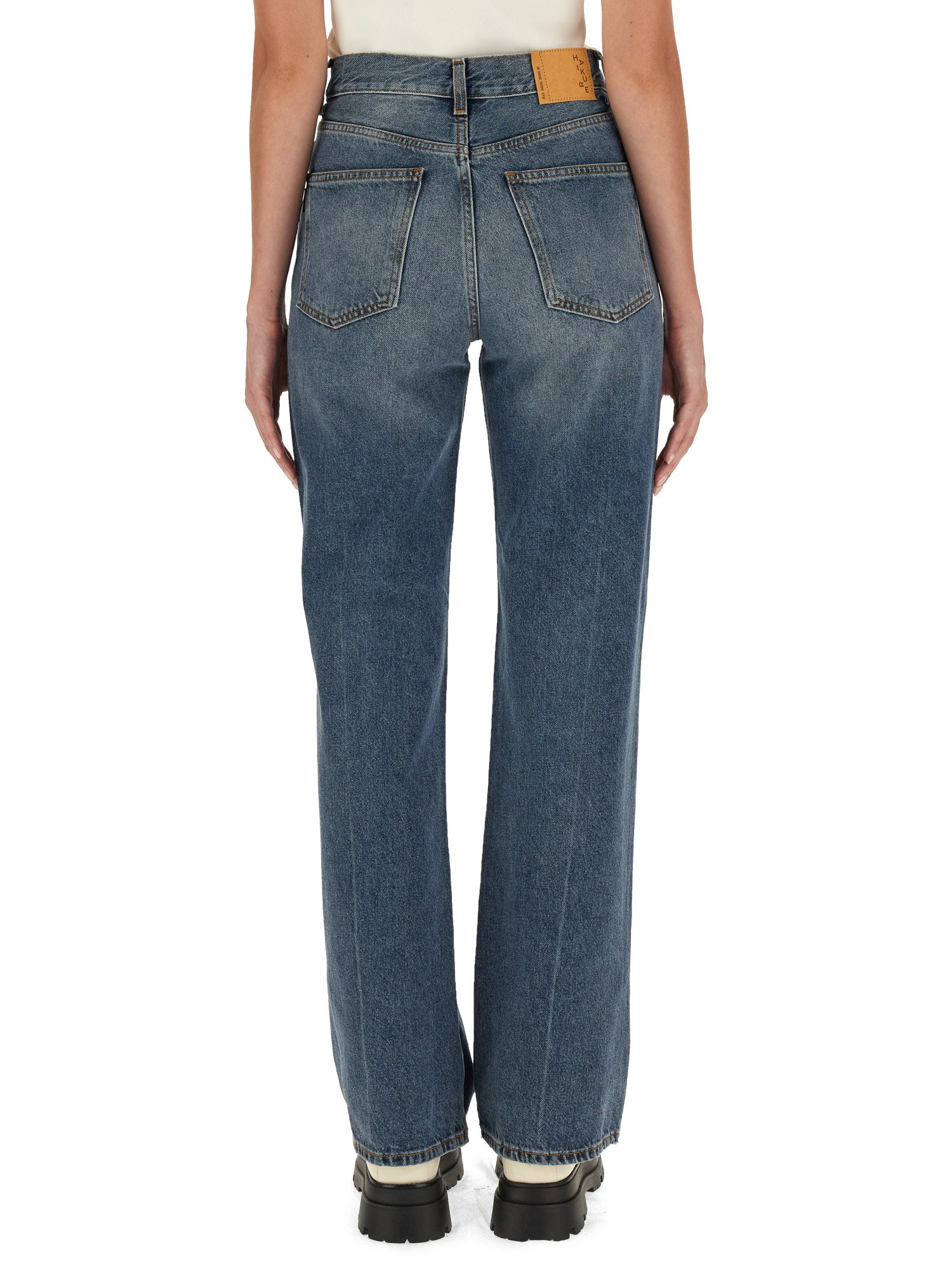 HAIKURE    KOREA COTTON DENIM JEANS