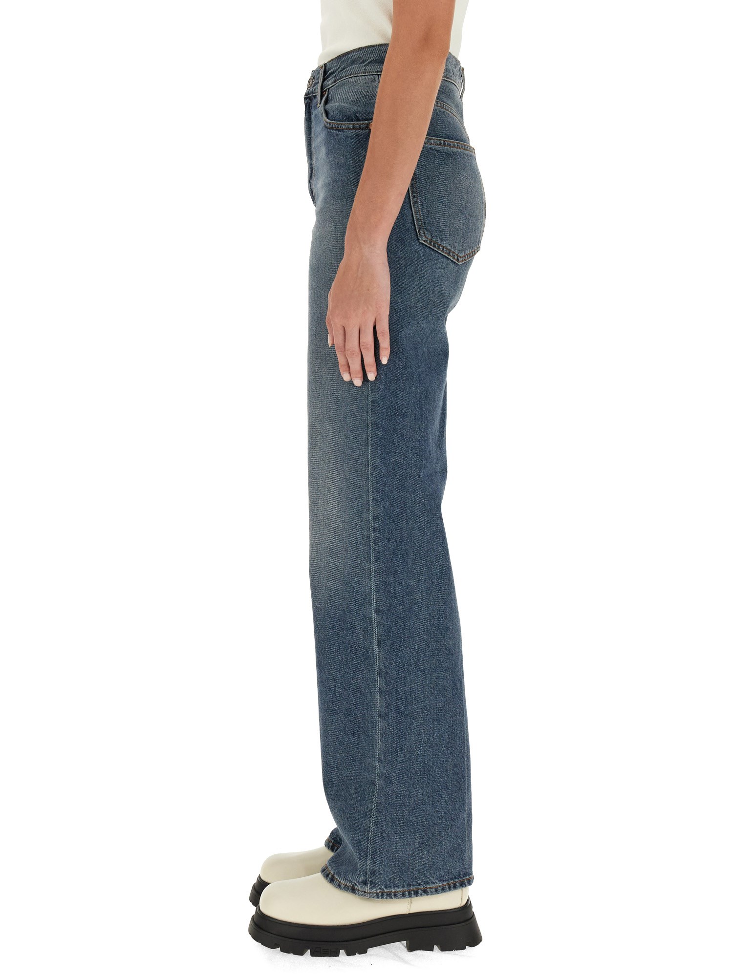 HAIKURE    KOREA COTTON DENIM JEANS