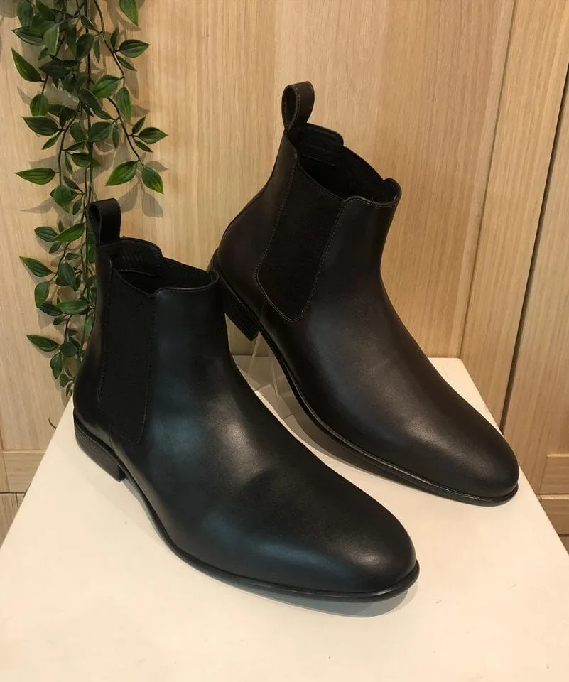 'Harry' men's vegan chelsea by Zette Shoes - espresso