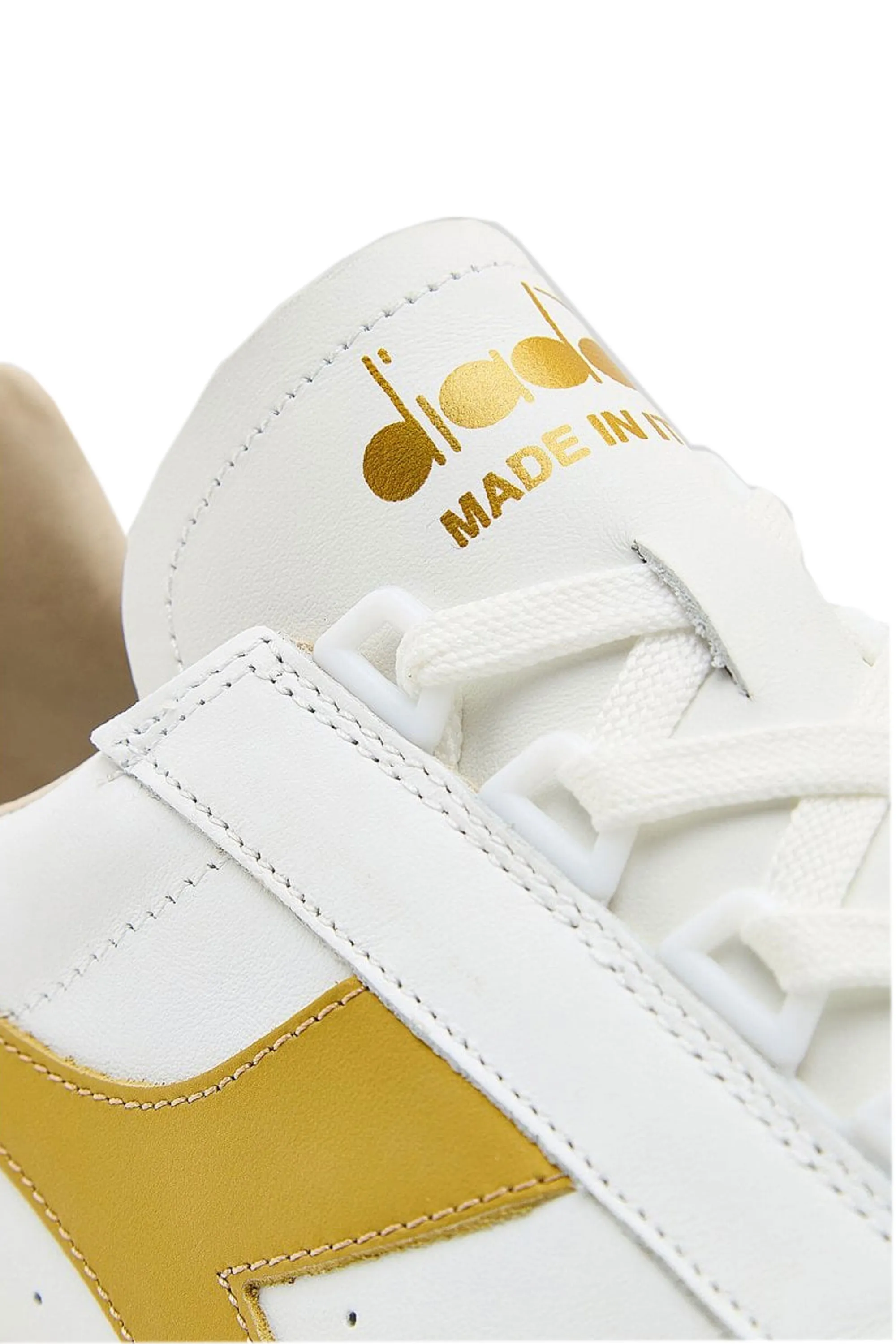 Heritage B.Elite H Italia Sport  Trainer White/Gold