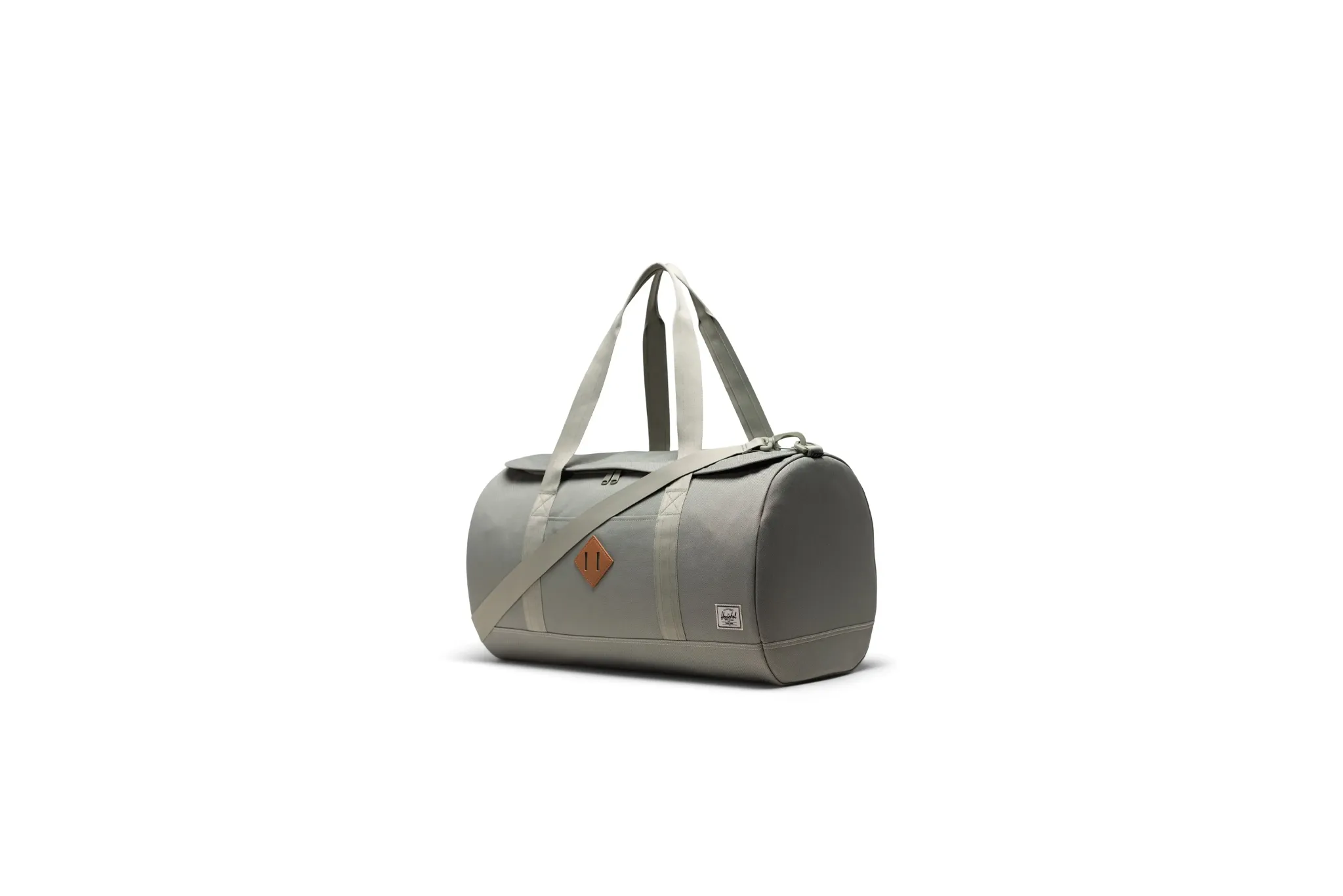 Herschel Heritage Duffle Bag - Seagrass / White Stitch