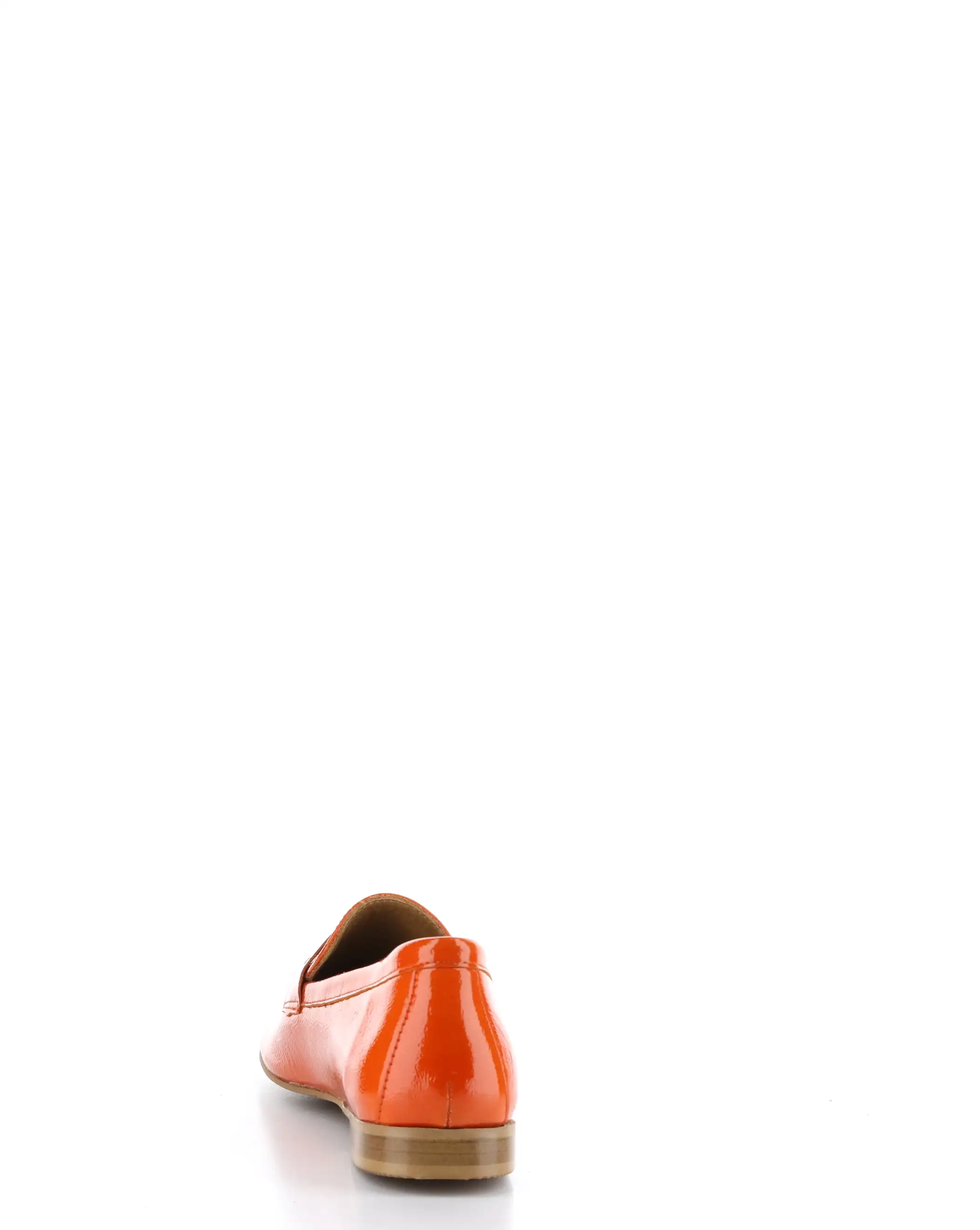 JENA DEEP ORANGE Round Toe Shoes