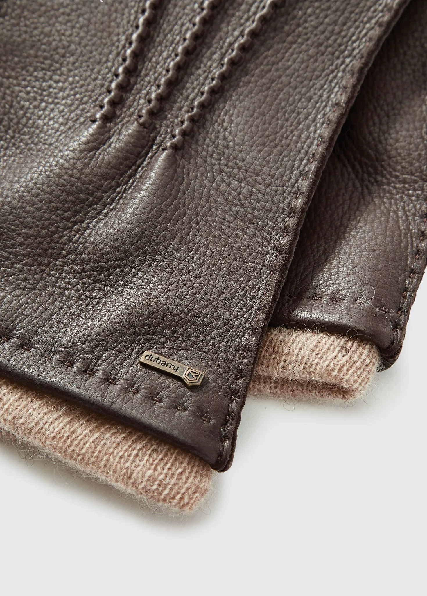 Kilconnell Ladies Leather Gloves - Mahogany