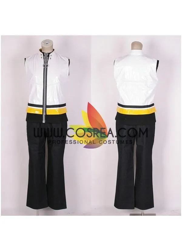 Kingdom Hearts 2 Riku PU Leather Cosplay Costume