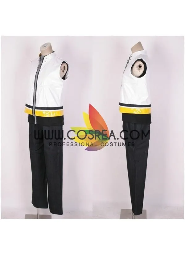 Kingdom Hearts 2 Riku PU Leather Cosplay Costume