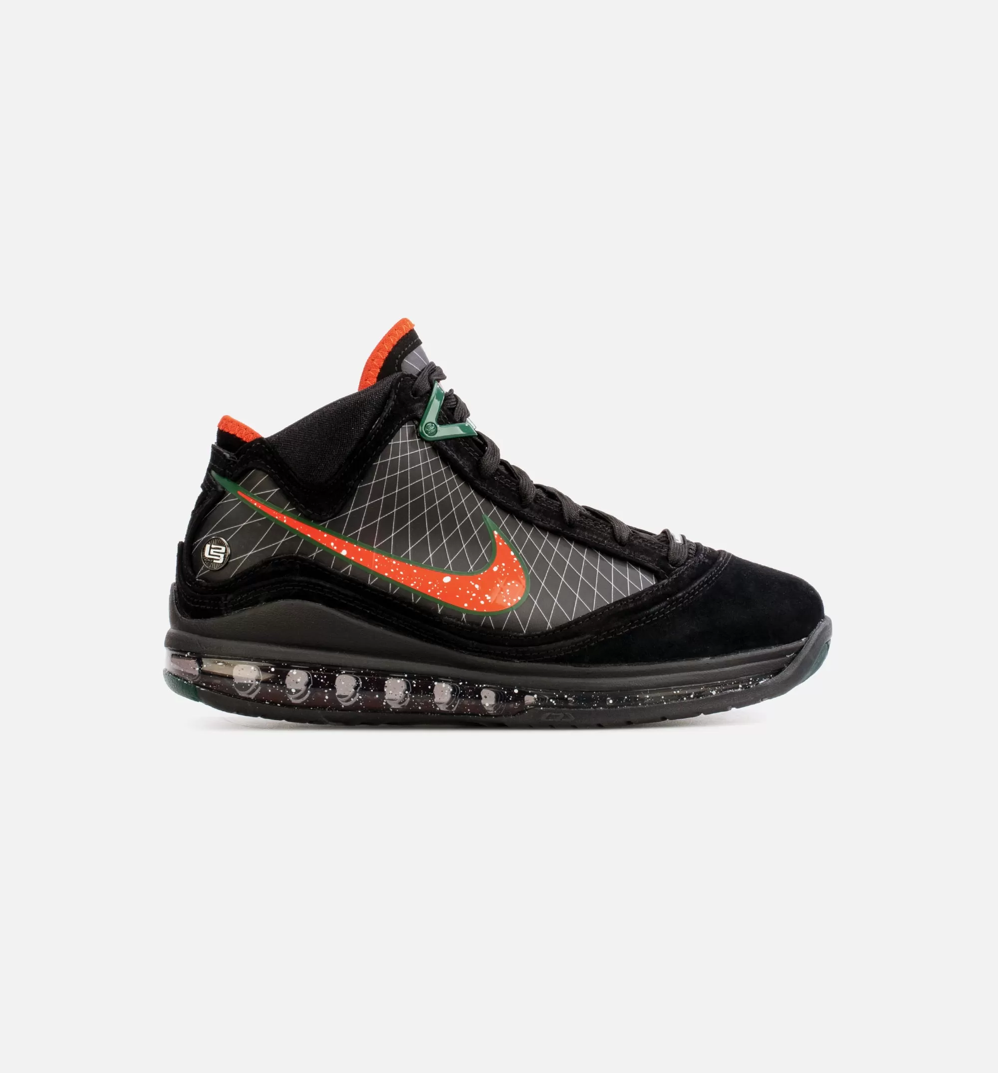 Lebron 7 Florida A&M Mens Basketball Shoe - Black/Orange