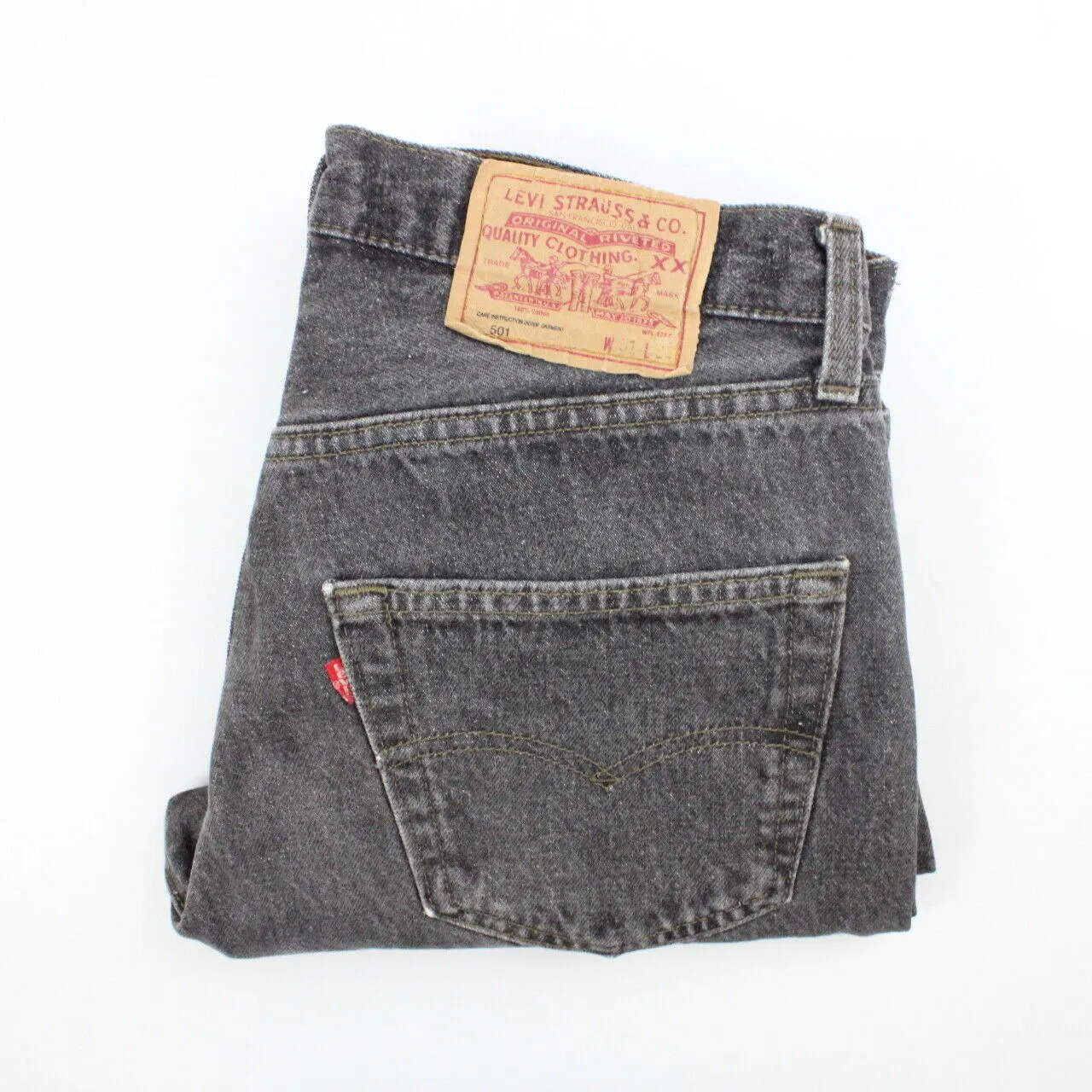 LEVIS 501 Jeans Grey Charcoal | W31 L28