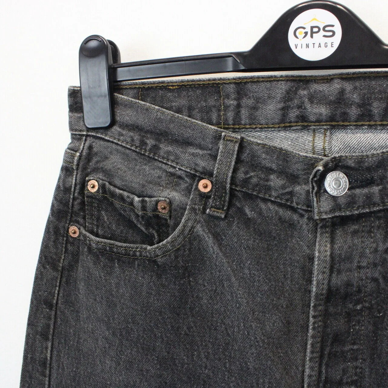 LEVIS 501 Jeans Grey Charcoal | W31 L28