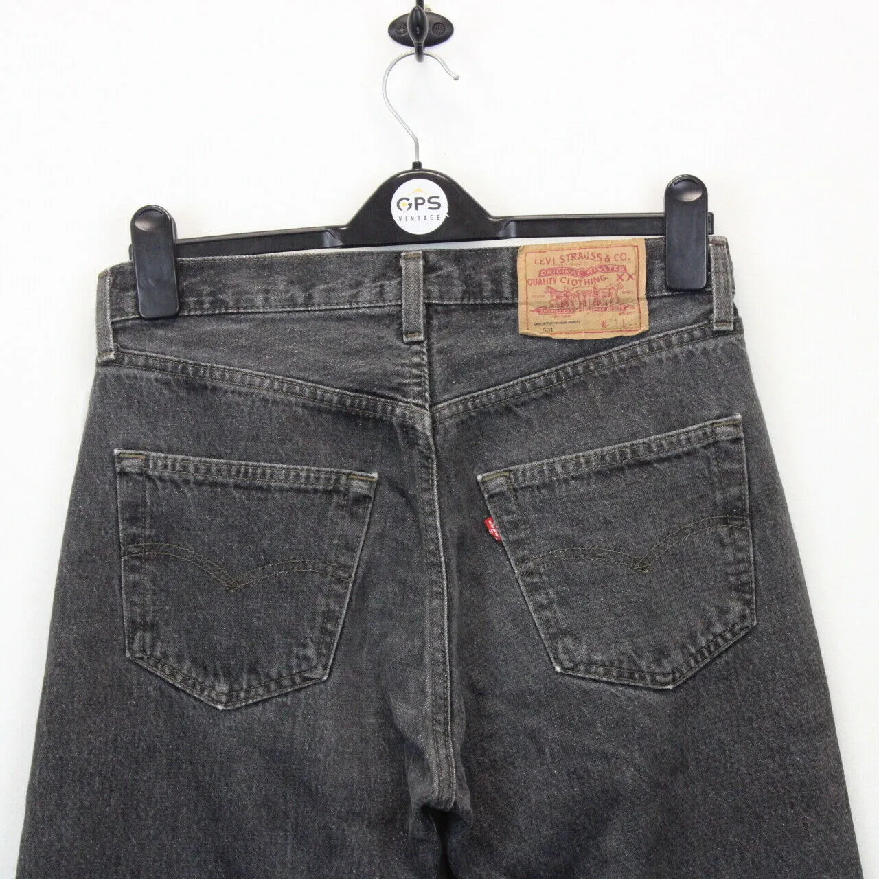 LEVIS 501 Jeans Grey Charcoal | W31 L28