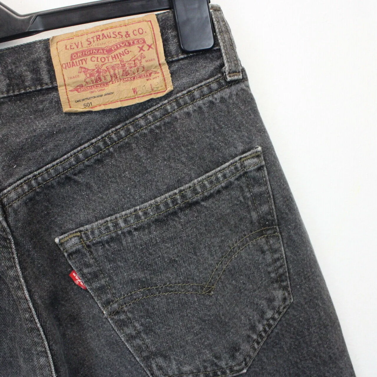 LEVIS 501 Jeans Grey Charcoal | W31 L28