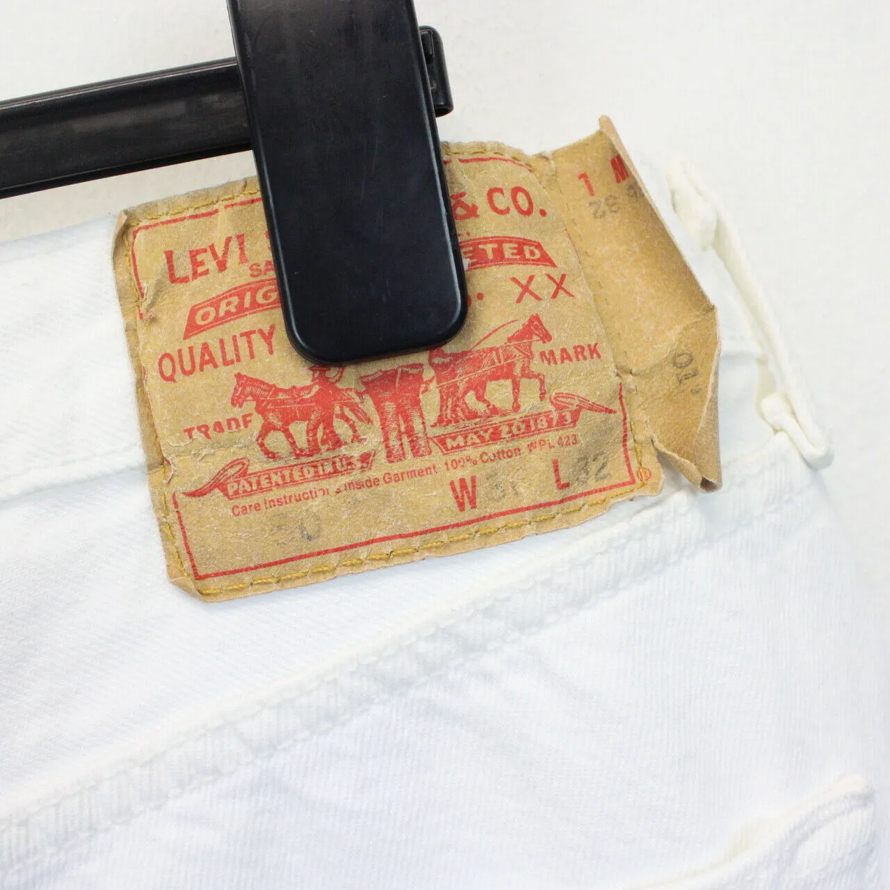 LEVIS 501 Jeans White | W36 L32