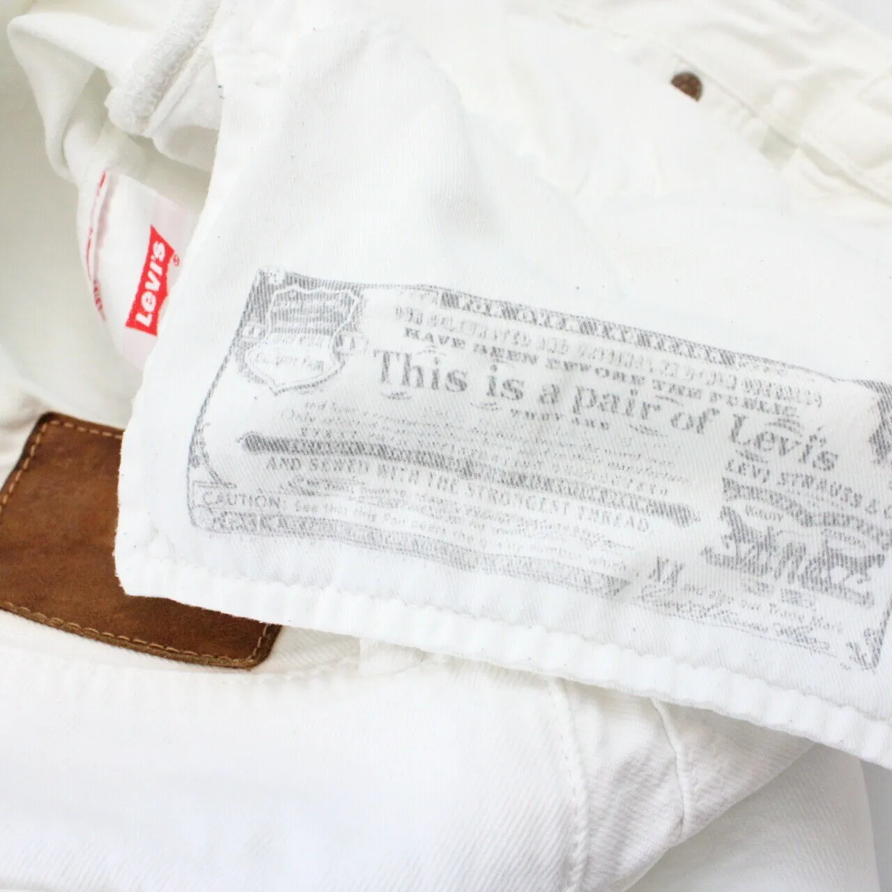 LEVIS 511 Jeans White | W34 L32