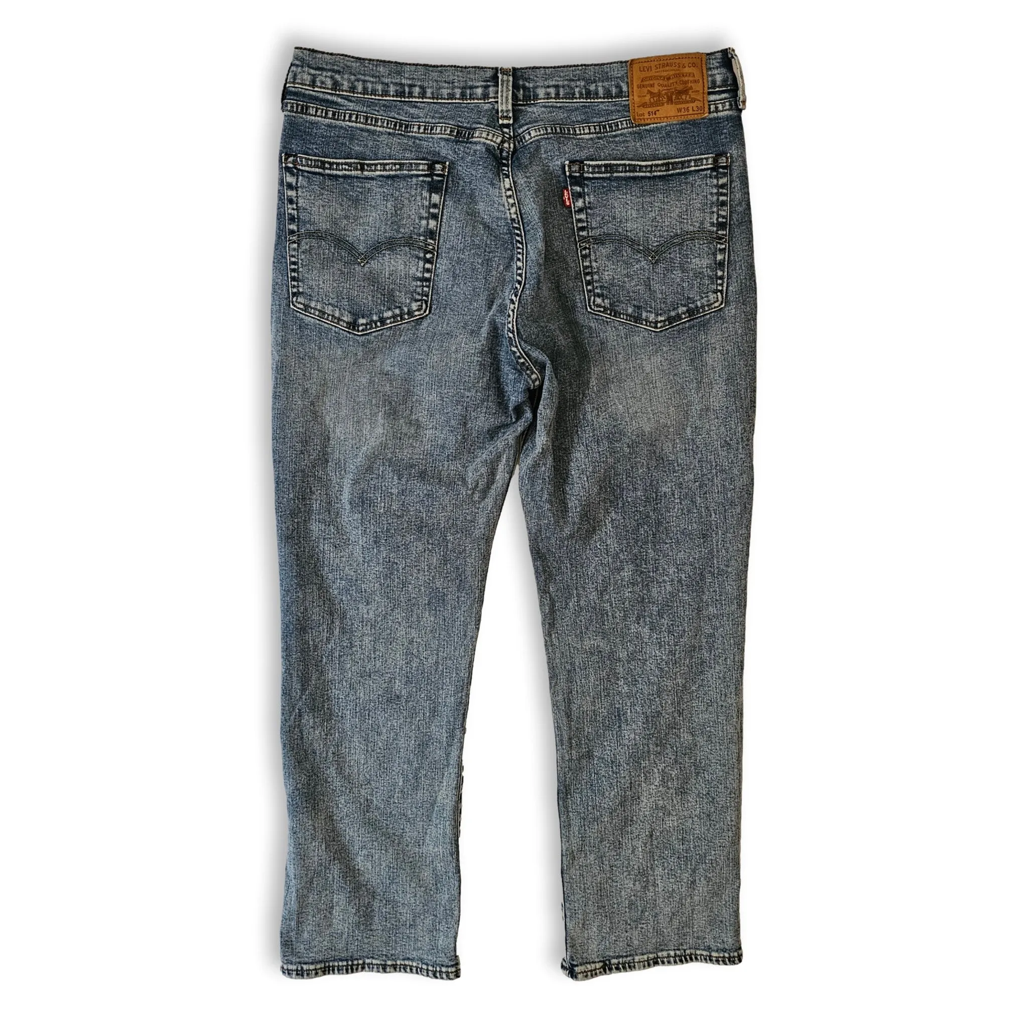 Levi's Big E 514 jeans made in Egypt