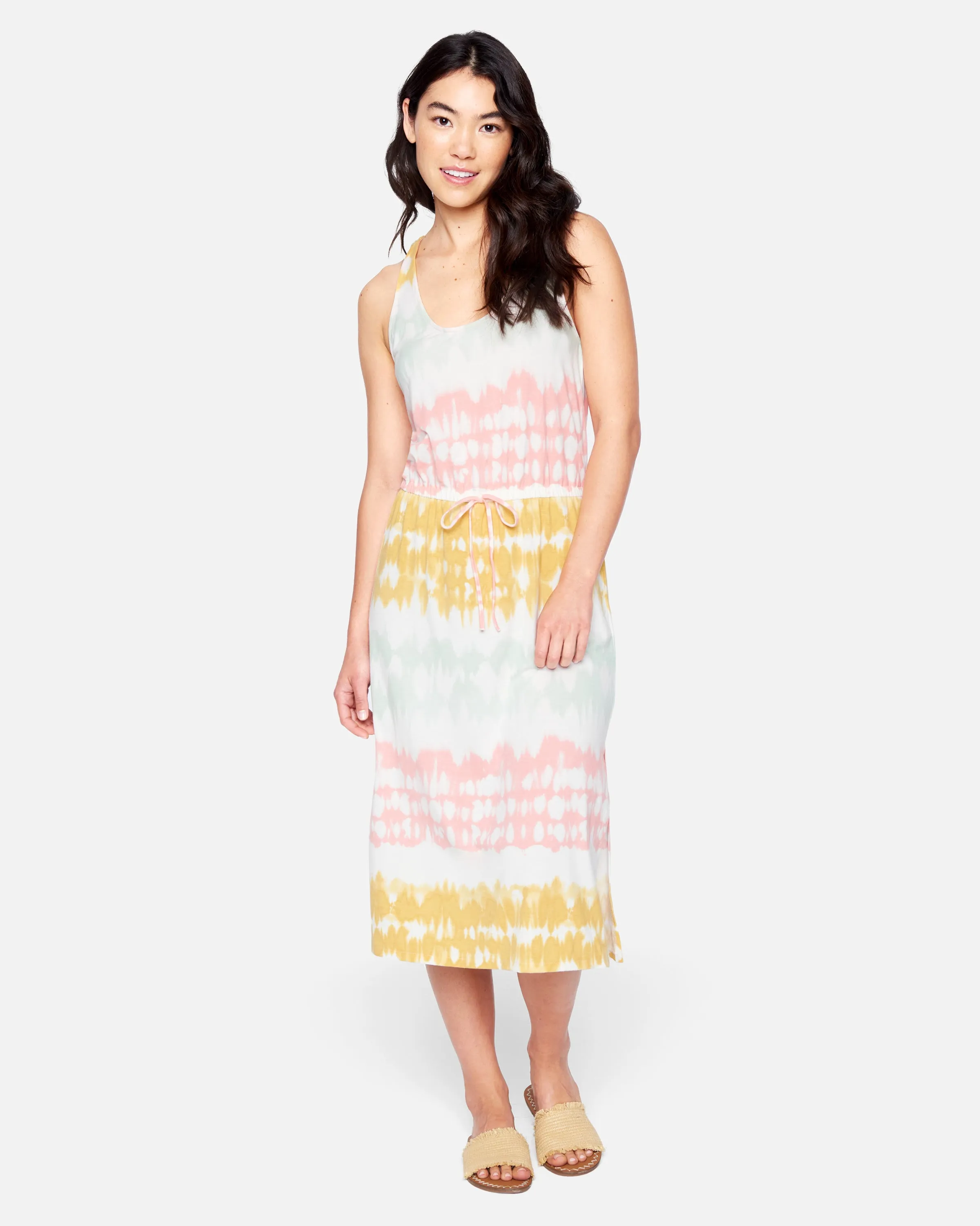 Lo Racer Back Midi Dress