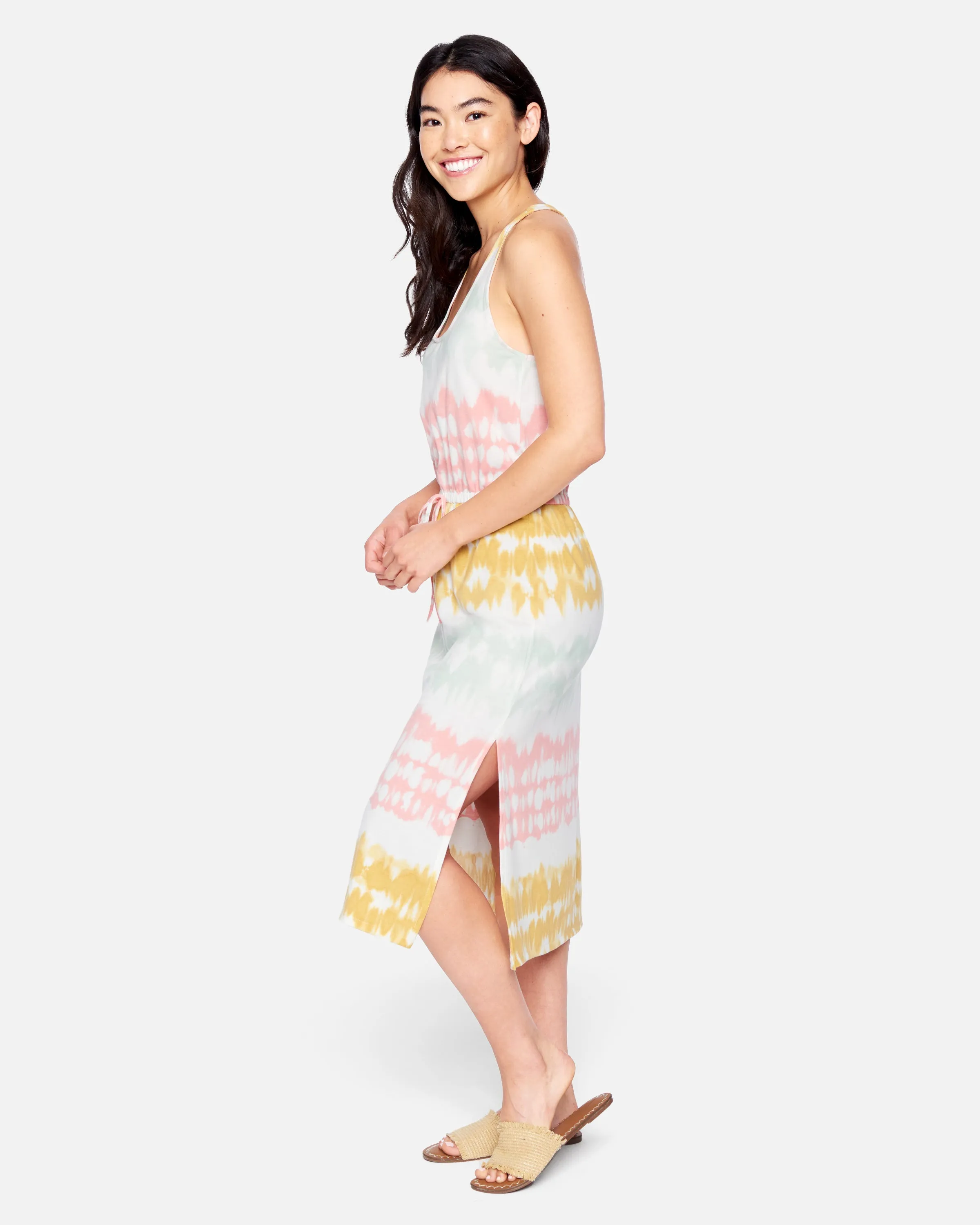 Lo Racer Back Midi Dress