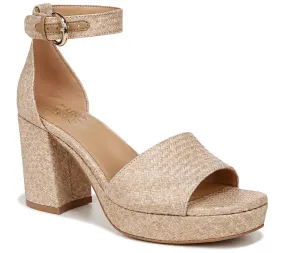 Naturalizer Woven Chunky Heeled Sandal - Pearlyn3